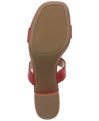 Style & Co Women's Victoriaa Double Band Block Heel Dress Sandals, Created for Macy's