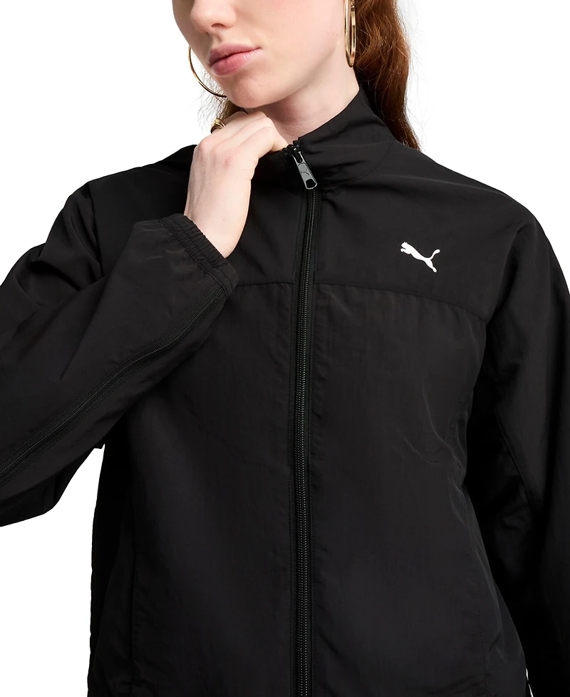 Puma Women's Dare to Oversized Zip-Off Woven Jacket