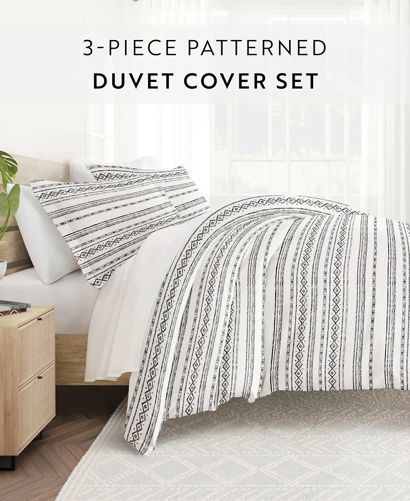 ienjoy Home Ultra Soft Romantic 3-Pc. Duvet Cover Set