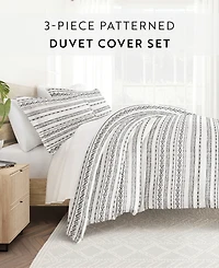 ienjoy Home Ultra Soft Romantic 3-Pc. Duvet Cover Set