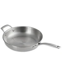 Le Creuset Essential Stainless Steel Shallow Round Frying Pan, 11"