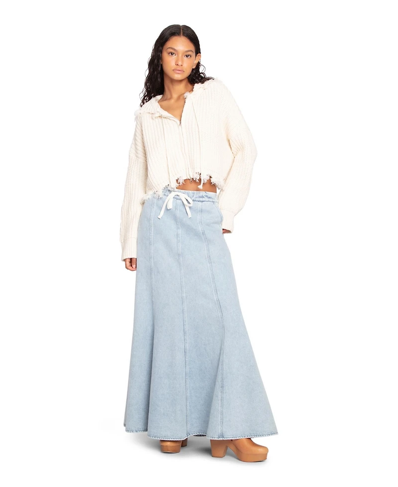 Belle & Bloom Women's Bold Love Maxi Skirt