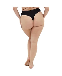 City Chic Plus 3 Pack Cotton Thong