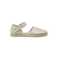 Elephantito Toddler Girls Linen Classic Espadrille