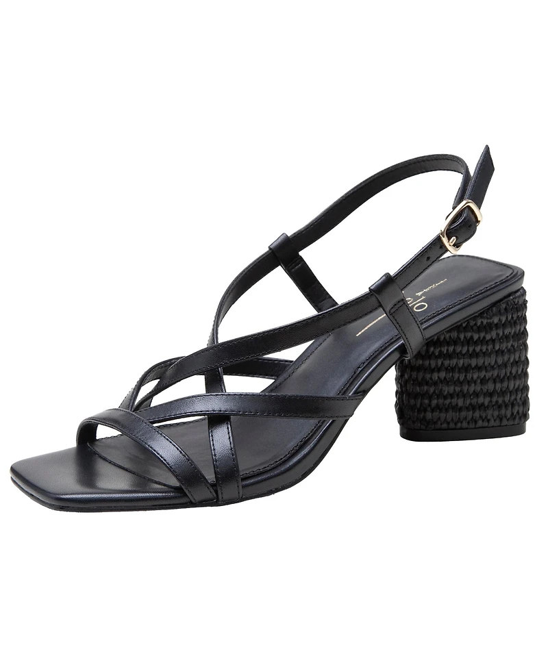 Linea Paolo Hazel | Raffia Block Heel Sandals