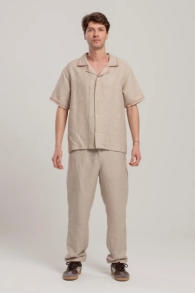 Pcfg Men's Free Heaven Linen Shirt