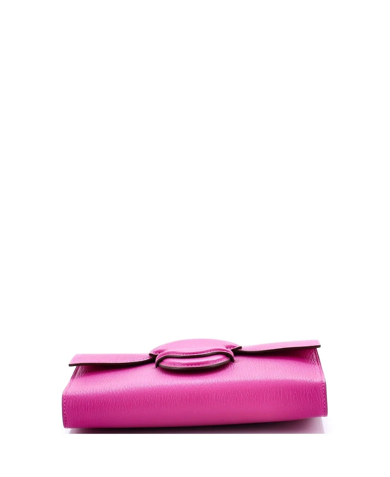 Pre-Owned HERMES 1938 Clutch Chevre Mysore