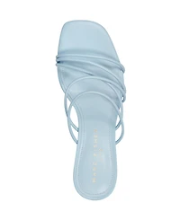 Marc Fisher Ltd Women's Banna Strappy Kitten Heel Sandals