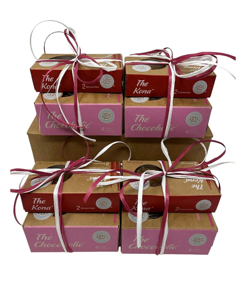 Salt of the Earth Bakery Valentine Bundle Brownie and Cookie, 4 Packs