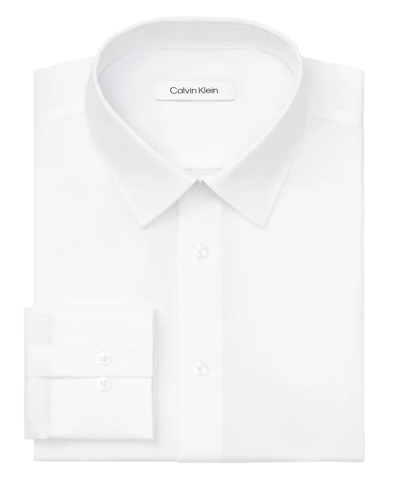 Calvin Klein Men's Stretch Regular Fit Dress Shirt