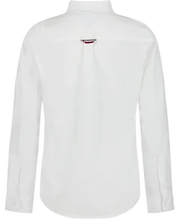 Tommy Hilfiger Big Boys Textured Long Sleeve Shirt
