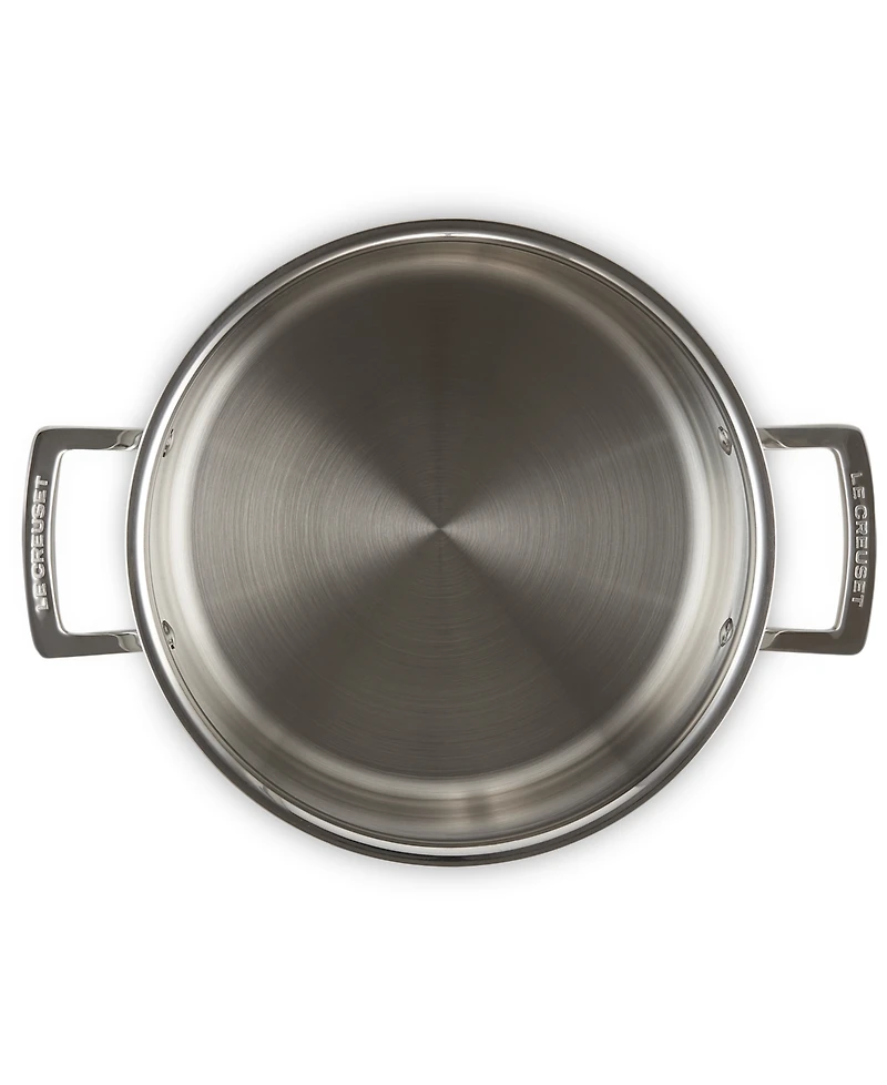 Le Creuset Classic Stainless Steel 6.25 Qt. Deep Round Stockpot