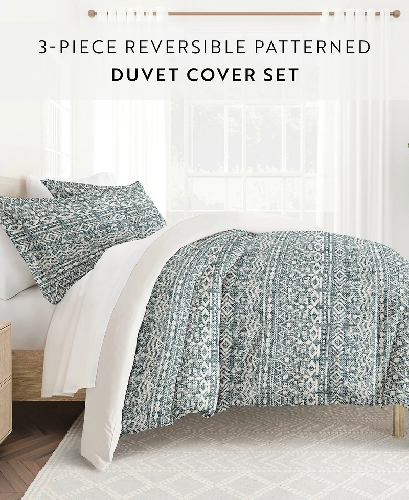 ienjoy Home Ultra Soft Reversible 2-Pc. Duvet Cover Set, Twin/Twin Xl
