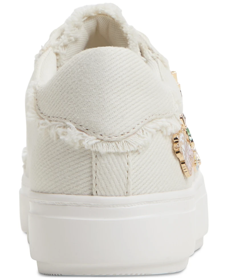 Aldo Women's Beachvibes Embellished Lace-Up Sneakers