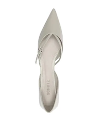 Schutz Women's Rue Buckle Pointed Toe Flats
