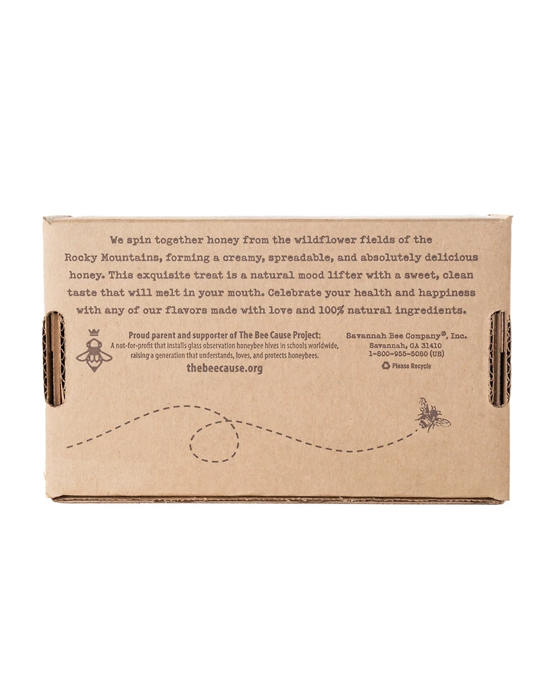Savannah Bee Company Original and Lemon Whipped Honey Gift Set, 12oz