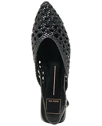 Dolce Vita Women's Birdie Slingback Woven Block-Heel Flats