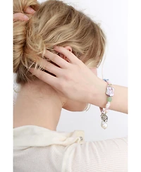 Freshwater Pearls Bracelet With Natural Stones 10″