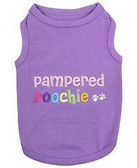 Parisian Pet Pampered Poochie Dog T-Shirt