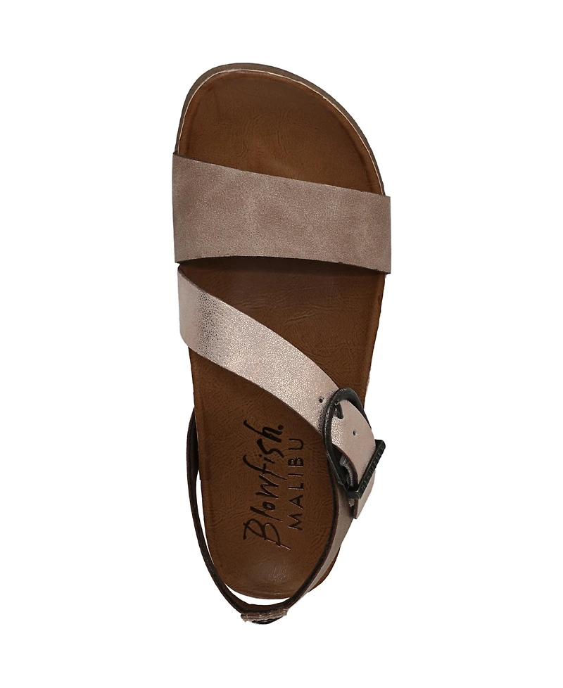 Blowfish Malibu Women's Lance Strappy Open Round Toe Platform Sandals