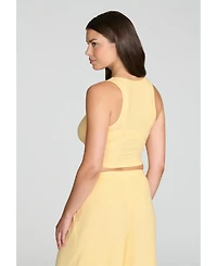 Cuup Women's The Scoop Neck Tank - Modal Silk Rib