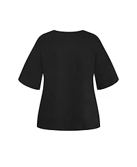 Plus Size Oversized Angels Tee