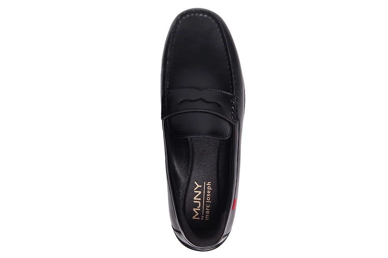 Marc Joseph New York Men's John Street Hands-Free Slip On Technology Leather Penny Loafers