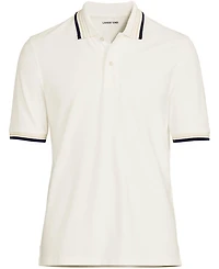 Lands' End Men's Short Sleeve Comfort-First Mesh Pique Polo Shirt