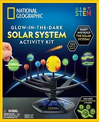 National Geographic Glow-in-the-Dark Solar System Activity Kit