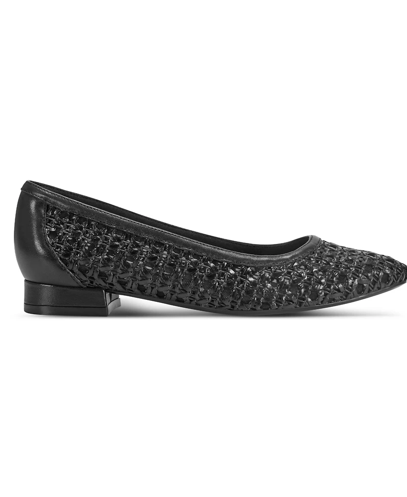 Rockport Women's Tessia Total Motion Slip-On Ballet Dress Flats