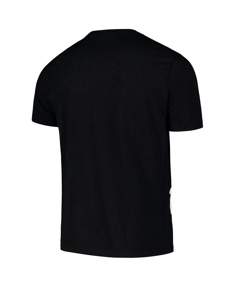 Virtual Thread Men's Black The Boondocks Riley Graffiti T-Shirt