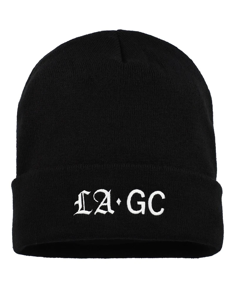 Ahead Men's Black Los Angeles Golf Club Newfoundland Cuffed Knit Hat