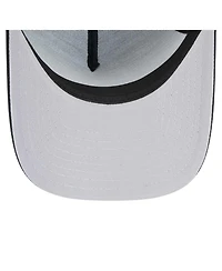 New Era Men's Black Washington Nationals 9FORTY A-Frame Adjustable Hat