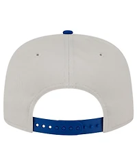 New Era Men's Cream Chicago Cubs Iron Golfer Snapback Hat