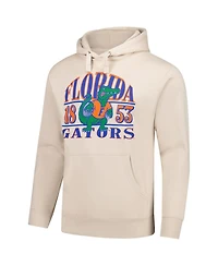 Image One Men's Cream Florida Gators Upper Arch Letters Pullover Hoodie