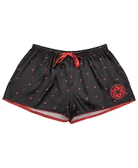 Heroes & Villains Women's Black Star Wars Imperial Robe Shorts Pajama Set