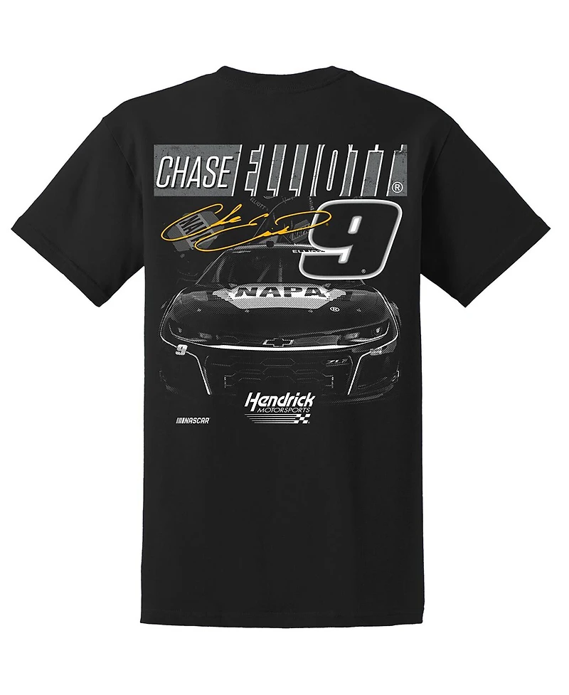 Hendrick Motorsports Team Collection Men's Black Chase Elliott Napa Tonal T-Shirt