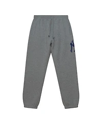 Mitchell & Ness Men's Gray New York Yankees Repeat Sweatpants