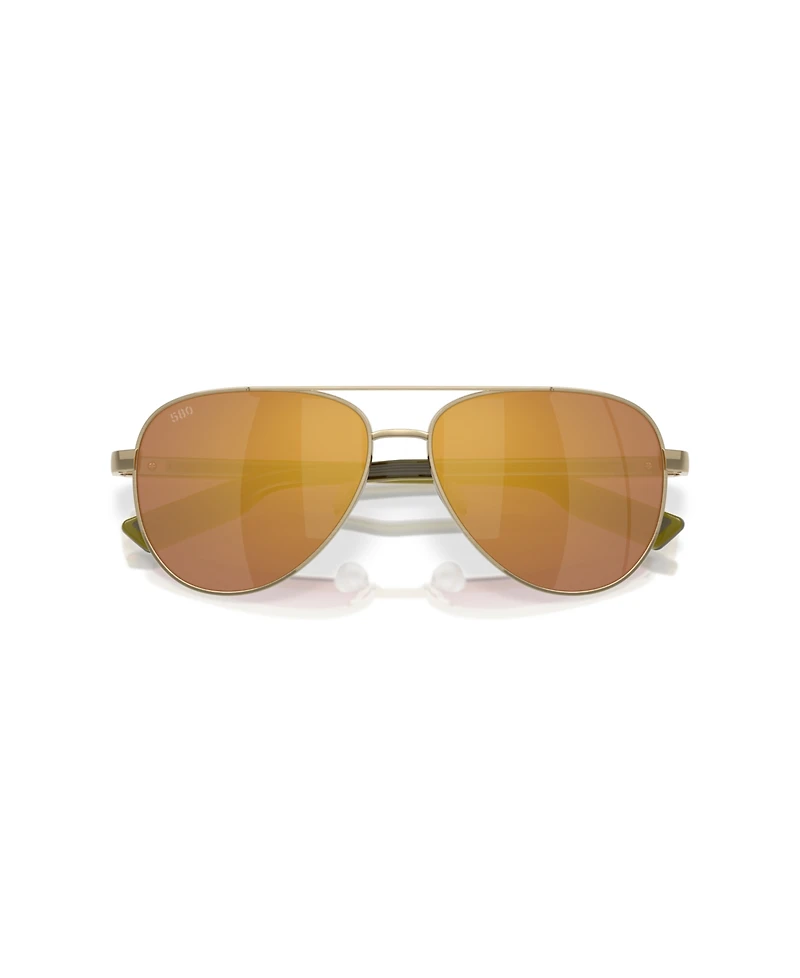Costa Del Mar Unisex Peli Polarized Sunglasses, 6S4002