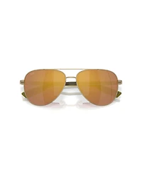 Costa Del Mar Unisex Peli Polarized Sunglasses, 6S4002