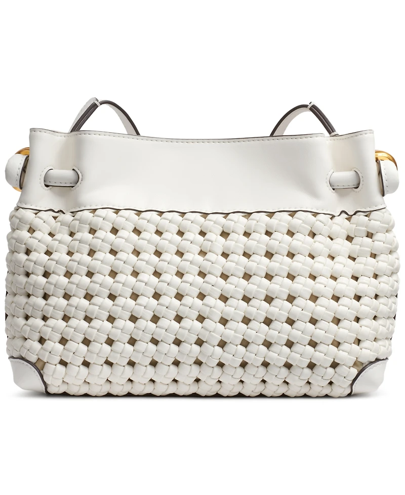 Donna Karan New York Cashmere Woven Small Crossbody Bag