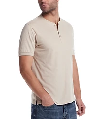 Weatherproof Vintage Men's Regular-Fit Micro-Stripe Henley