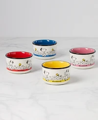 Lenox Chef Snoopy Snack Bowls, Set of 4