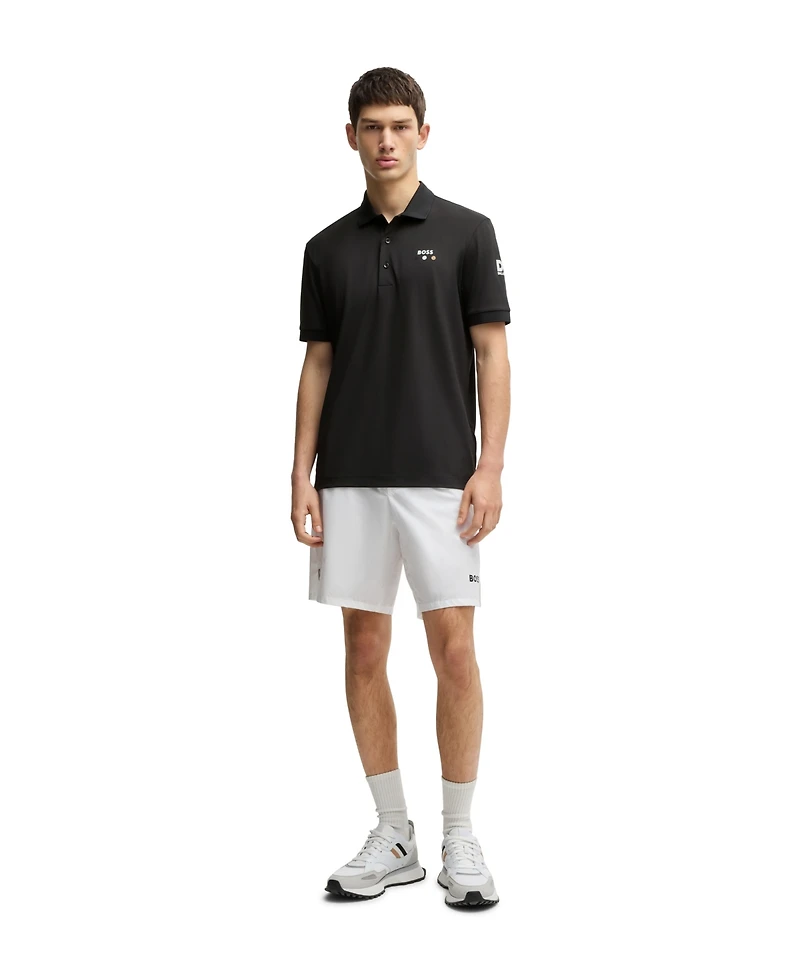 Boss by Hugo Men's Paddy Stretch-Pique Regular-Fit Polo Shirt