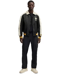 Hugo Boss x Nfl Men's Velvet Trim Bomber Jacket