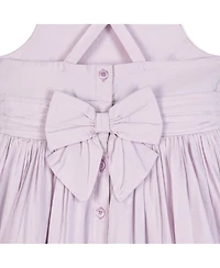 Hope & Henry Baby Girls Heirloom Organic Sleeveless Special Occasion Sundress with Bow Back Detail and Embroidery