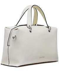 Calvin Klein Cali Satchel with Web Strap