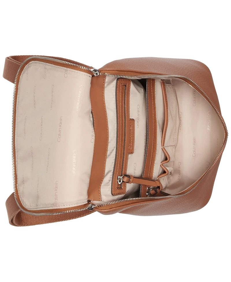 Calvin Klein Zulle Zip-Around Backpack with Signature Hang Off