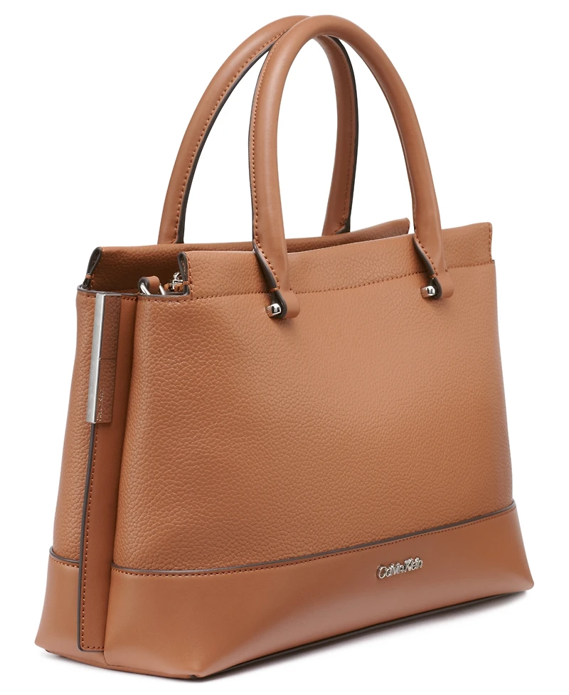 Calvin Klein Bianca Triple Compartment Convertible Satchel
