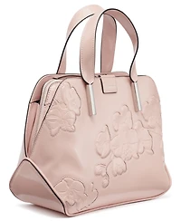 Calvin Klein Audrey Floral Emboss Satchel